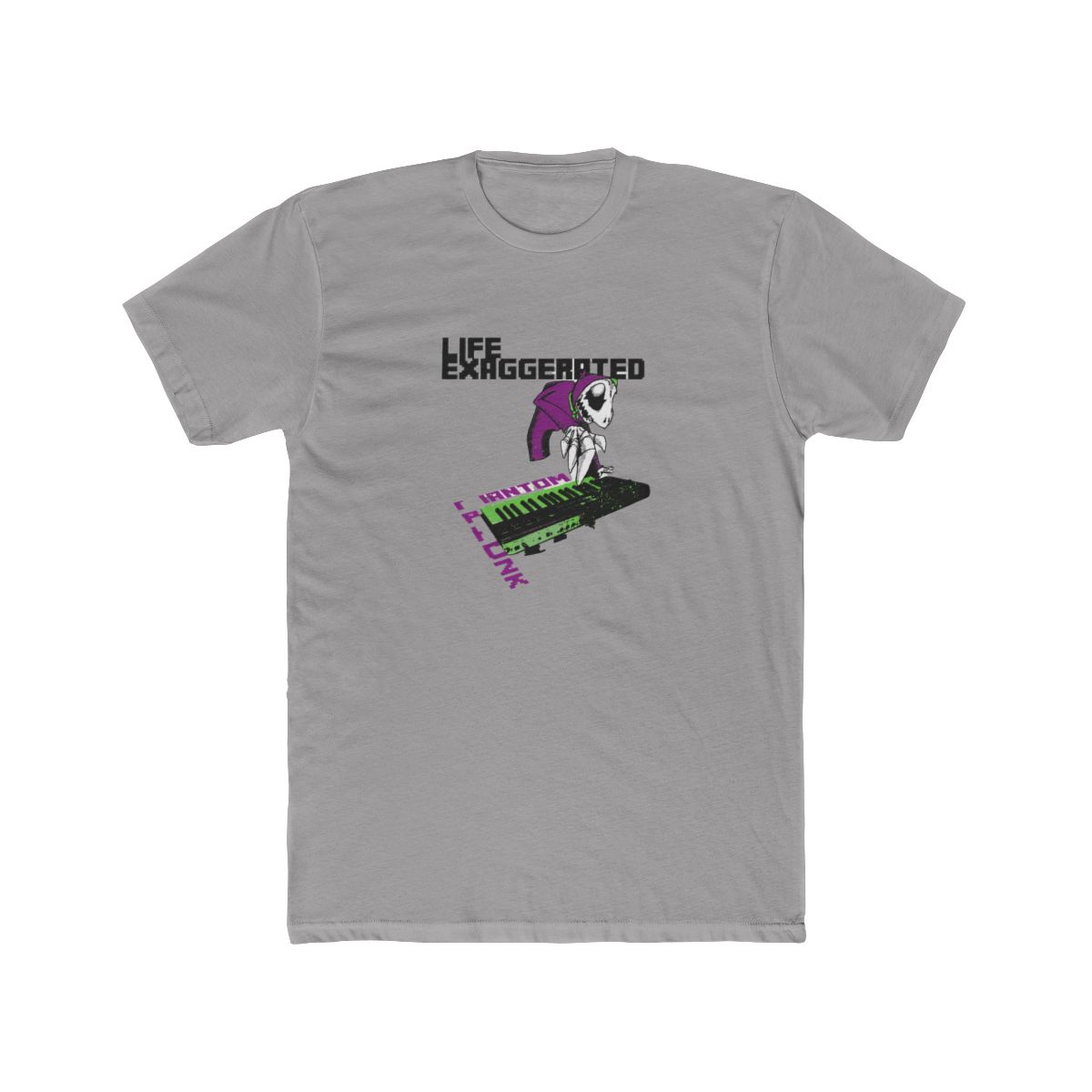 Phantom Phunk - Life Exaggerated T Shirt — Phantom Phunk